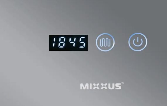 Дзеркало Mixxus HARD MR06-50x80-CASE з LED Touch, Anti-fog, димером, рег. яскравості, годинником (MI6657) | Зображення 5