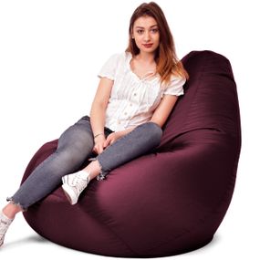 Крісло Мішок Груша Оксфорд 2XL 150х100 Фіолетовий Оксфорд, Бордовий