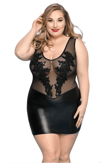 Сукня JSY «Леді Софія» Plus Size XL/2XL Чорний