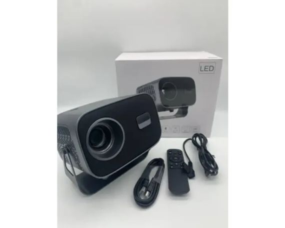 Портативний проектор V8 4K Android 11 з Wi-Fi 2.4G/5G та Bluetooth 5.0 | Зображення 1