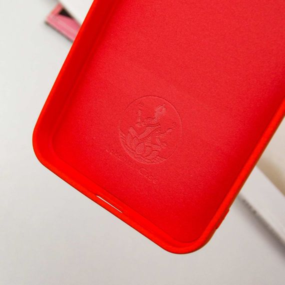 Чехол Silicone Cover Lakshmi Full Camera (A) для Samsung Galaxy S24+ Красный / Red | Зображення 6