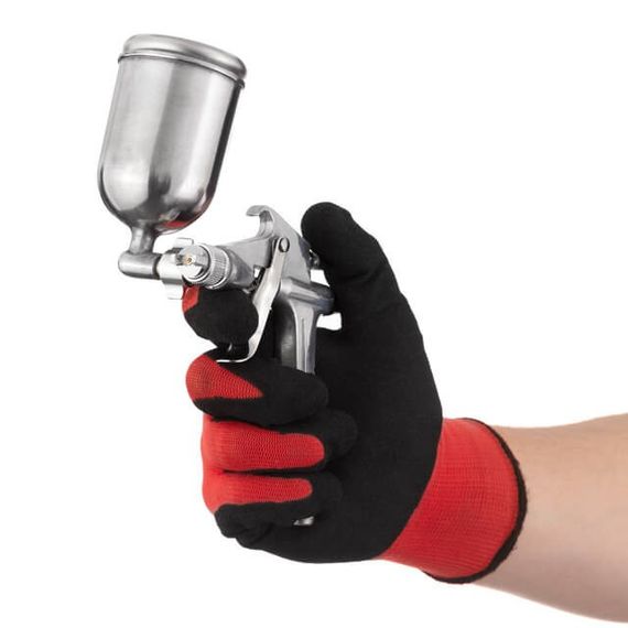 Фарбопульт пневматичний HP MINI, форсунка 0,5 мм INTERTOOL PT-0301 | Зображення 3