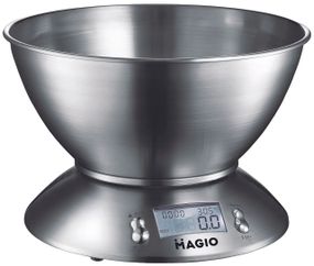 Кухонные настольные электронные весы для взвешивания продуктов Magio MG-695 с чашей до 5кг весы для дома