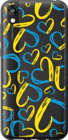 Чехол на Huawei Honor 8S Сердца UA "5292u-1679-17620"