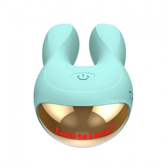 Вібратор-кролик Love To Love Hear Me Menthe з двома моторчиками і різнобарвною LED-підсвіткою sexstyle | Зображення 6