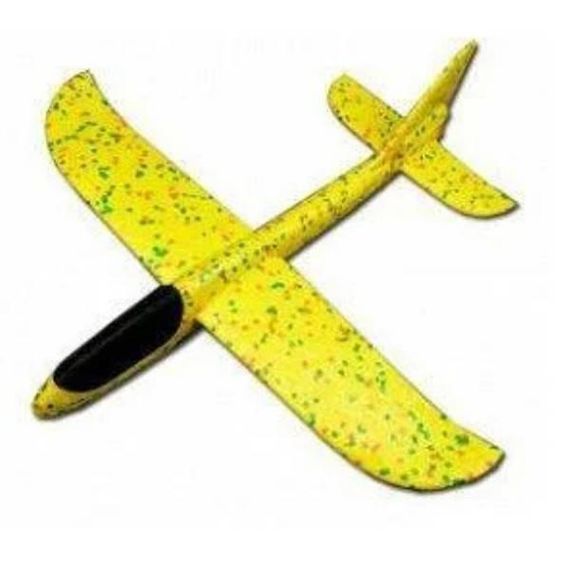 Метальний літак трюкач планер на дальню відстань Жовтий