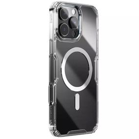 TPU чохол Nillkin Nature Pro Magnetic для Apple iPhone 16 Pro (6.3") Безбарвний (прозорий)