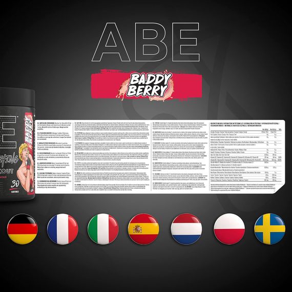 Предтренировочный комплекс Applied Nutrition ABE 315 g (Baddy Berry) | Зображення 2