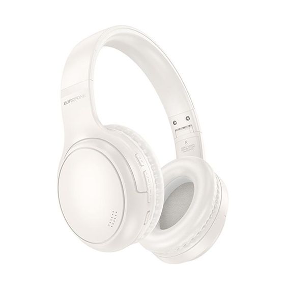 Накладные беспроводные наушники Borofone BO29 Fascinador Milky White | Зображення 1