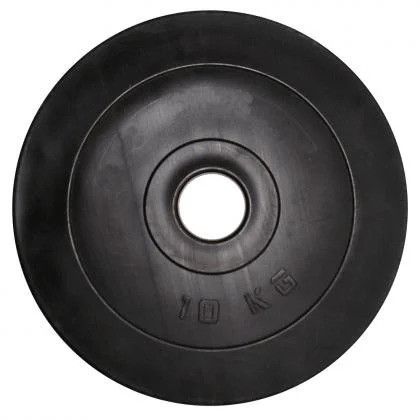 Диск гантельний композитний в пластиковій оболонці Rock Pro NE-PL-D-10 10 кг