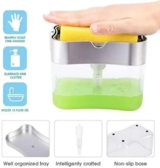 Дозатор Мыла Soap Pump Sponge Caddy (0115) | Зображення 3