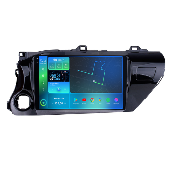 Штатна магнітола Torssen 2K Toyota Hilux 16 F108256 4G Carplay DSP | Зображення 1