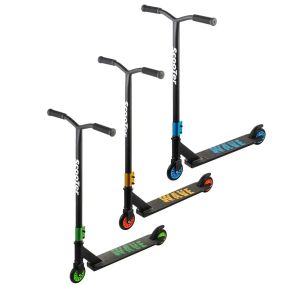 Трюковый самокат F10 Колеса PU 100мм, детский трюковой самокат для новичков для трюков до 100 кг