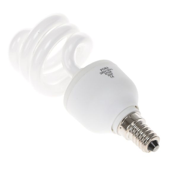 Лампа энергосберегающая E14 PL-SP/B 20W/827 9mm FORA 220V | Зображення 1