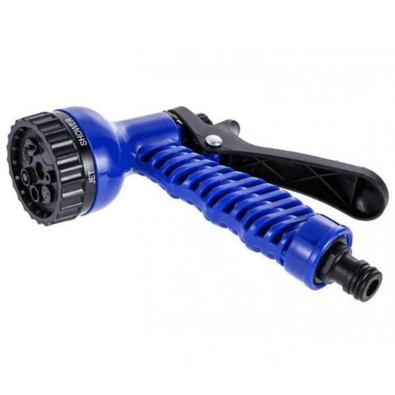 Шланг для поливу 15 м V-HOSE + розпилювач, Синій / Садовий поливальний шланг для води | Зображення 2