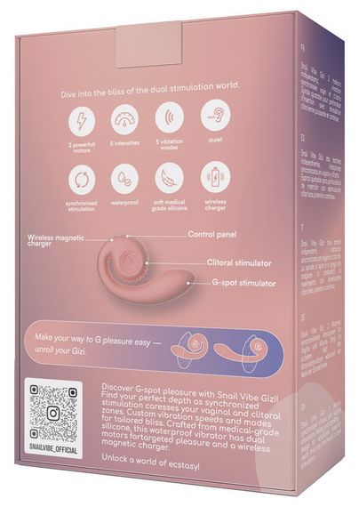 Вибратор Snail Vibe Gizi Sex Aura | Зображення 4