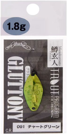 Блесна Nories Masukurouto Gluttony 28mm 1.8g #091 Блесна рыболовная Блесна вращалка | Зображення 1