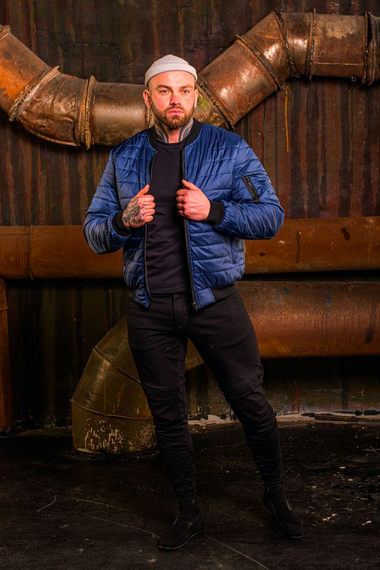 Бомбер Манжет синій S XL | Зображення 2