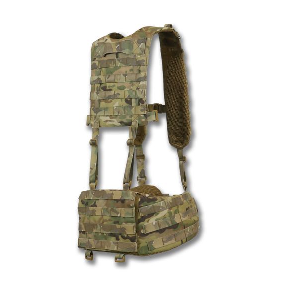 Ремни плечевые (лямки) мягкие для тактических поясов РПС Мультикам | Зображення 3