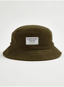 Дитяча панама для хлопчика флісова George 55-58 см Хакі (25101829)