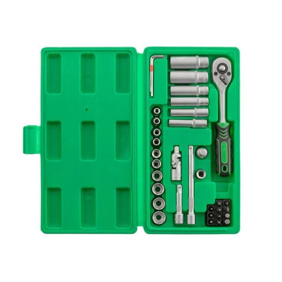 Набір інструментів 36 од., 1/4" INTERTOOL ET-6036SP | Зображення 1