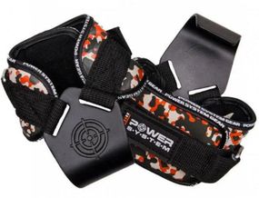 Гаки для тяги на зап'ястя Power System PS-3370 Hooks Camo Black/Red XL (PS_3370_Black/Red XL)