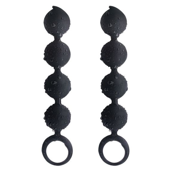 Анальні буси Babydoll Універсальний. Чорний 4005 | Зображення 4