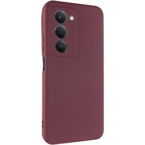 Чохол TPU GETMAN Liquid Silk Full Camera для Xiaomi Redmi 15 (EU) Бордовий / Marsala