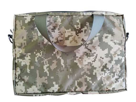 Сумка для ноутбука діагоналлю 17 дюймів М&М Вид 5 ММ-14 піксель (213205) | Зображення 5