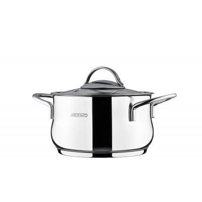 Кастрюля Ardesto Black Mars с крышккой 1,8 л (AR0718S) | Зображення 1
