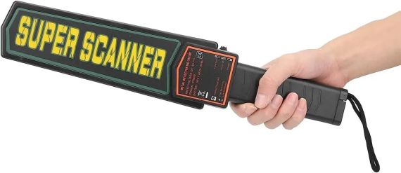Металошукач Super Scanner MD3003B1 | Ручний металодетектор | Доглядовий металошукач | Зображення 4