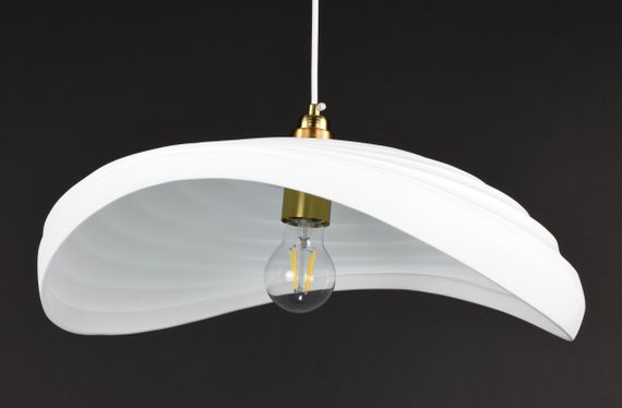 Люстра підвісна на 1 лампочку 27851 Латунь 25-150х42х45 см. | Зображення 3