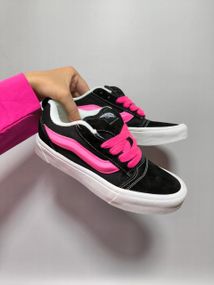 Кросівки Vans Knu Skool Black Pink весна / літо / осінь R174 37 23.5 см