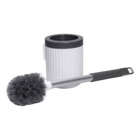 Йоршик для чищення туалету з підставкою 48 (см) йорж щітка для миття унітазу Сірий HP-35015-29G