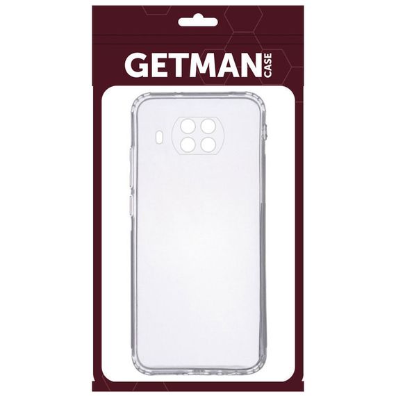 TPU чохол GETMAN Clear 1,0 mm для Xiaomi Mi 10T Lite / Redmi Note 9 Pro 5G | Зображення 1