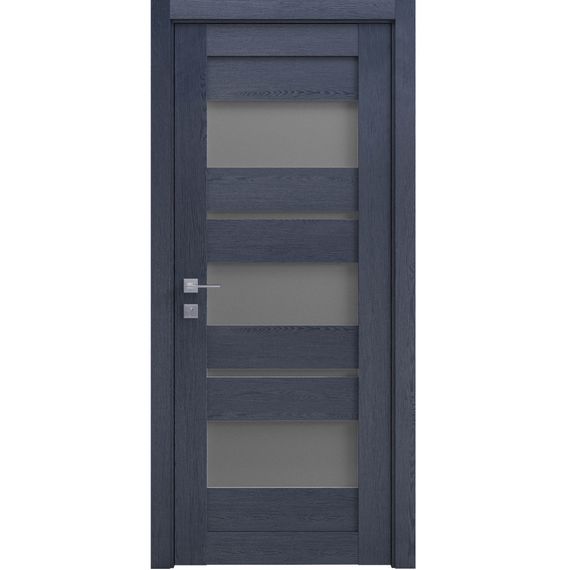 Двері міжкімнатні Rodos MODERN Polo Сосна браш кобальт