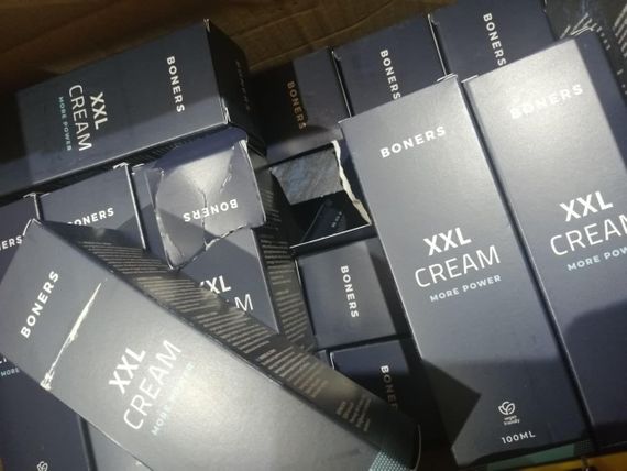 Крем для ерекції та збільшення члена Boners Penis XXL Cream (100 мл) (м'яте паковання!!!) Sex Aura | Зображення 1