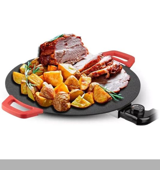 Електрогриль з антипригарним покриттям Domatec MS 5304 1800W 36 см (47555-5304_535)
