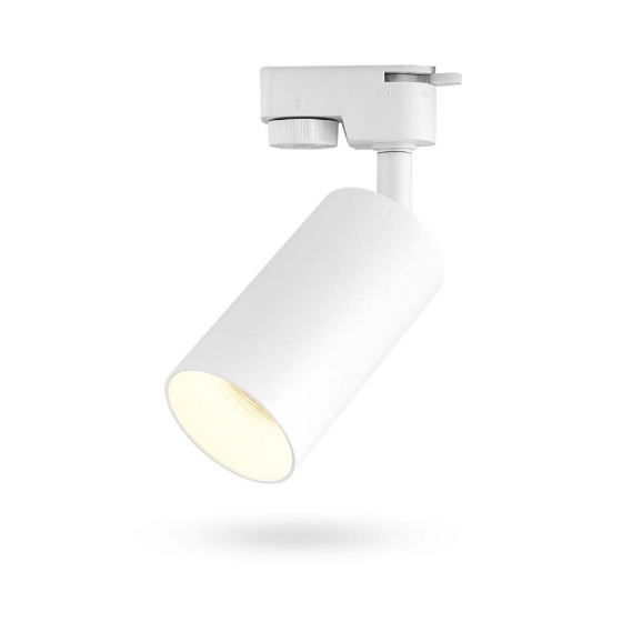 LED Світильник трековий під лампу GU10 55*100мм білий VL-SPF06C-W Videx | Зображення 1