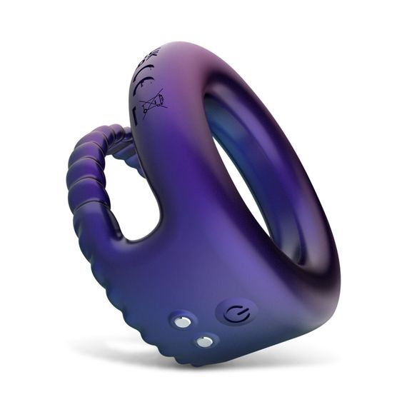 Ерекційне віброкільце Hueman - Jupiter Vibrating Cock and Ball Ring | Зображення 5