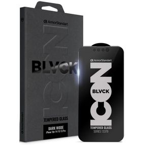 Стекло защитное Armorstandart Dark Mode Apple iPhone 16e/14/13/13 Pro (ARM85814)