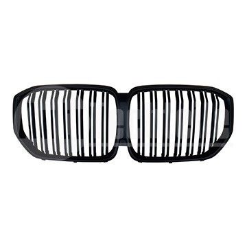 Решетка радиатора BMW X5 G05 19- (мат. чёрн. двойная/ с отв. камеры), AutoTechteile, 708 5189, 708 5186