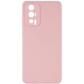 Силіконовий чохол Candy Full Camera для Xiaomi Poco F5 Pro Рожевий / Pink Sand