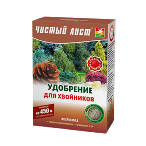 Добриво для хвойних рослин мінеральне 300гр (кристал) Квітофор Чистий лист
