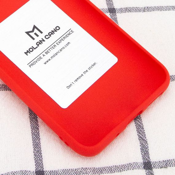 TPU чехол Molan Cano Smooth для Xiaomi Redmi K40 / K40 Pro / K40 Pro+ / Poco F3 / Mi 11i Червоний | Зображення 2