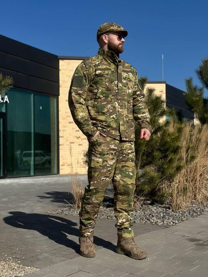 Військовий Статутний Комплект Мультикам 2 в 1 Кітель та Штани +Убакс Military MTP | Зображення 8