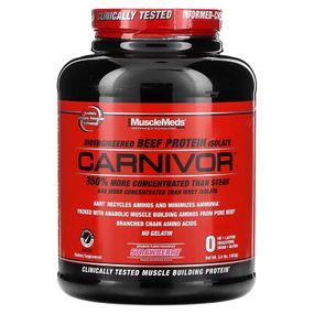 Протеин MuscleMeds Carnivor Bioengineered Beef Protein Isolate 1652 г, Strawberry