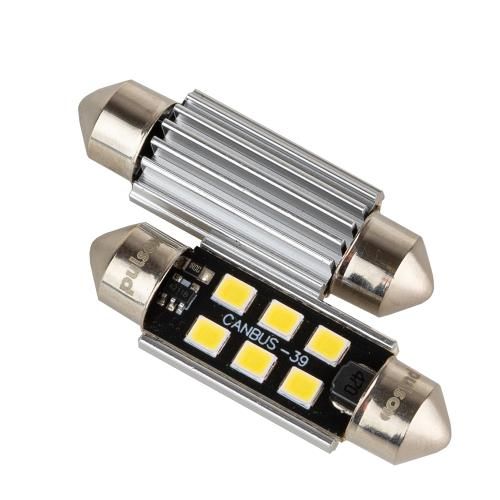 Лампа PULSO/софітні/LED C5W/39мм/CANBUS/9SMD-2835/12v/2,9W/315lm White | Зображення 2