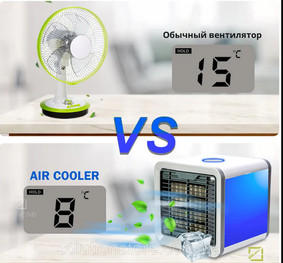 Кондиціонер Arctic Air з 3 режимами підсвічування, Портативний кондиціонер для дому   знижка | Зображення 8