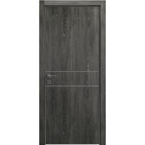 Двери Rodos MODERN Flat 1 дуб шале графіт